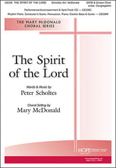 The Spirit of the Lord SATB choral sheet music cover